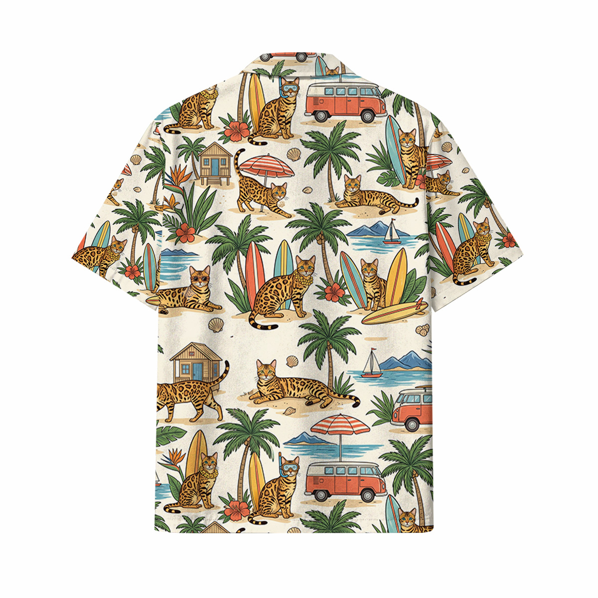 Hawaiihemd Bengal Hawaiihemd | Hawaii Shirt – Bild 3