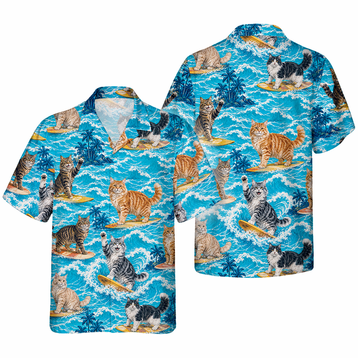 Hawaiihemd Maine Coon Hawaiihemd | Hawaii Shirt