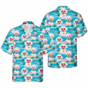 Poodle Hawaiihemd | Hawaii Shirt